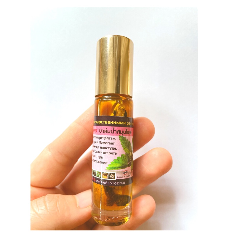 Tinh dầu lăn Bạc Hà 10ml OTOP Thái Lan - Oil Balm With Herb
