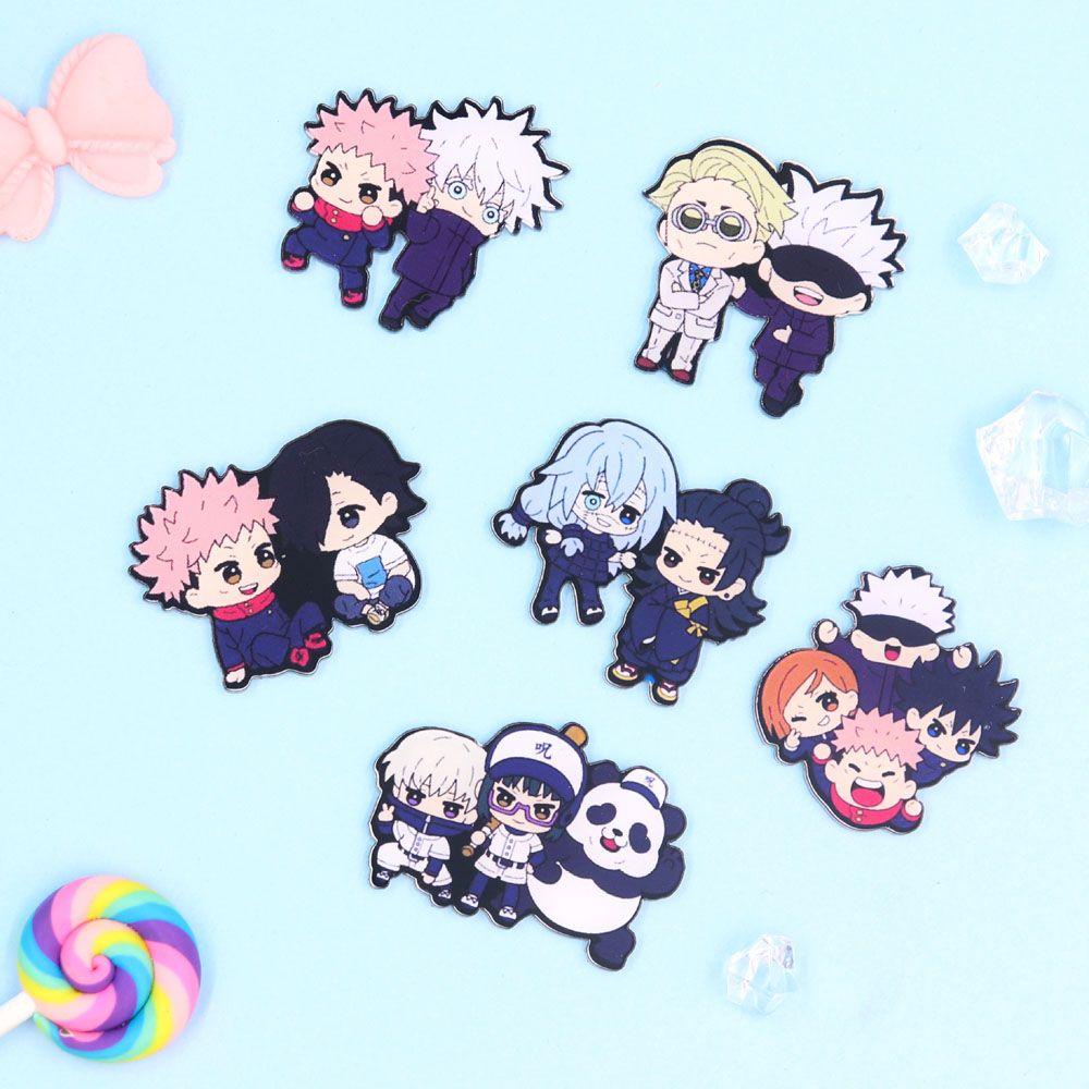 Ghim Cài Áo Bằng Acrylic Hình Nhân Vật Hoạt Hình Anime Cho Trẻ Em