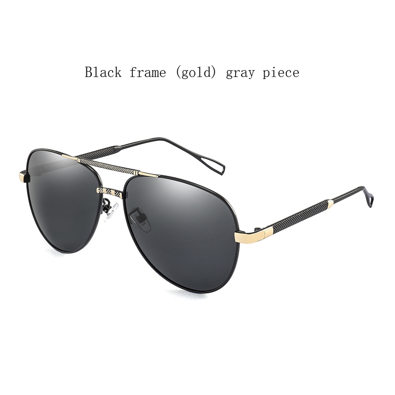 Men's Polarized Paint Glasses Fashion Pilot Male Double Beam Outdoor Riding UV400 Trend Sunglasses