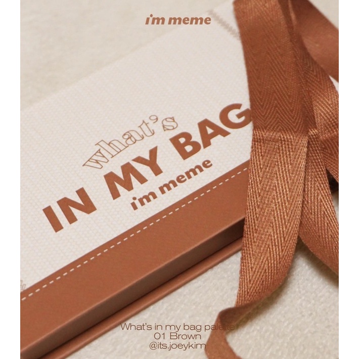 BẢNG MẮT I’M MEME WHAT’S IN MY BAG PALETTE | BigBuy360 - bigbuy360.vn