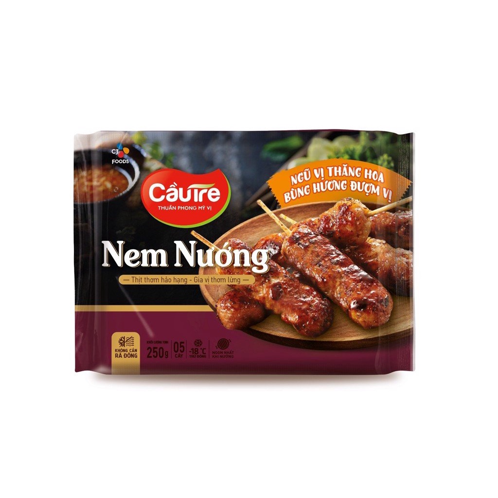 Nem nướng xiên que Cầu Tre 250gram