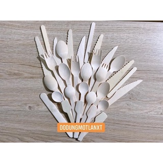 DAO GỖ 16cm DÙNG 01 LẦN (dao cắt bánh nhỏ)
