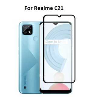 Kính cường lực full màn realme c21 / realme c21y