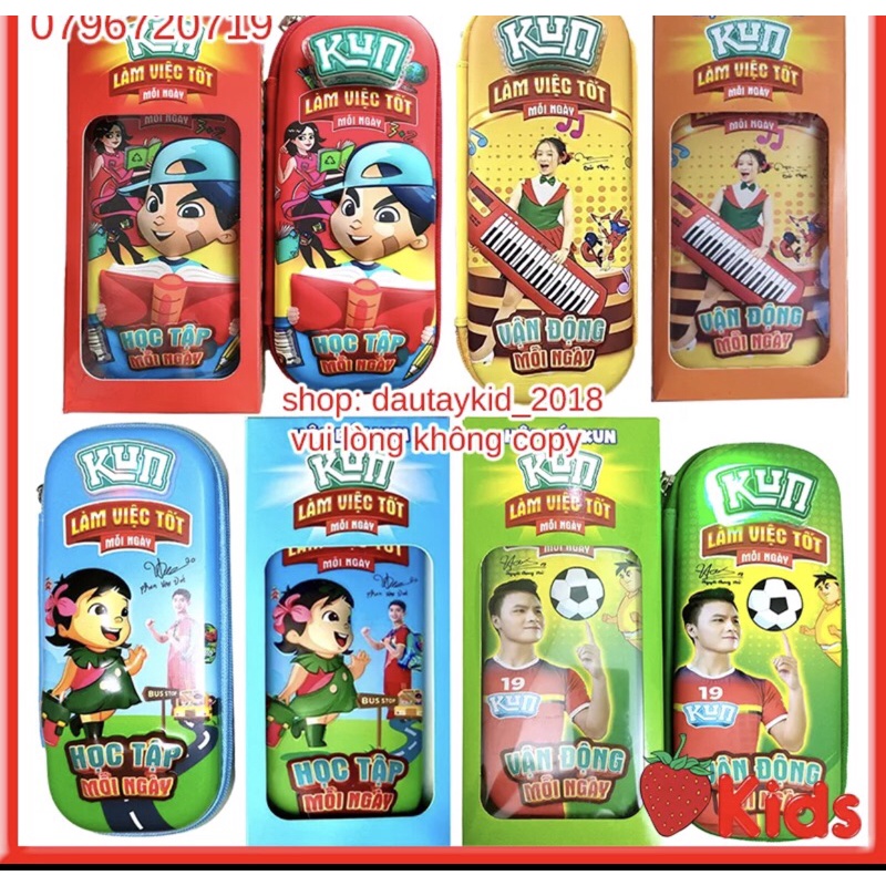 Hộp bút Kun 3D phát sáng quà tặng từ sữa Kun