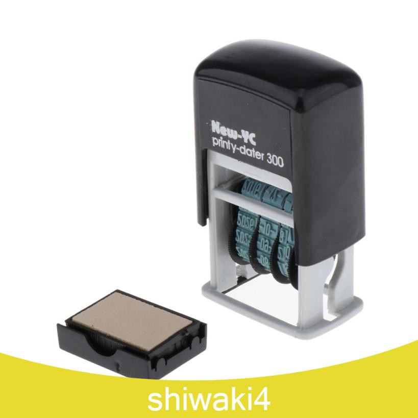 Con Dấu Ngày Tháng Tự Đóng Dấu H-4mm Shiwaki4