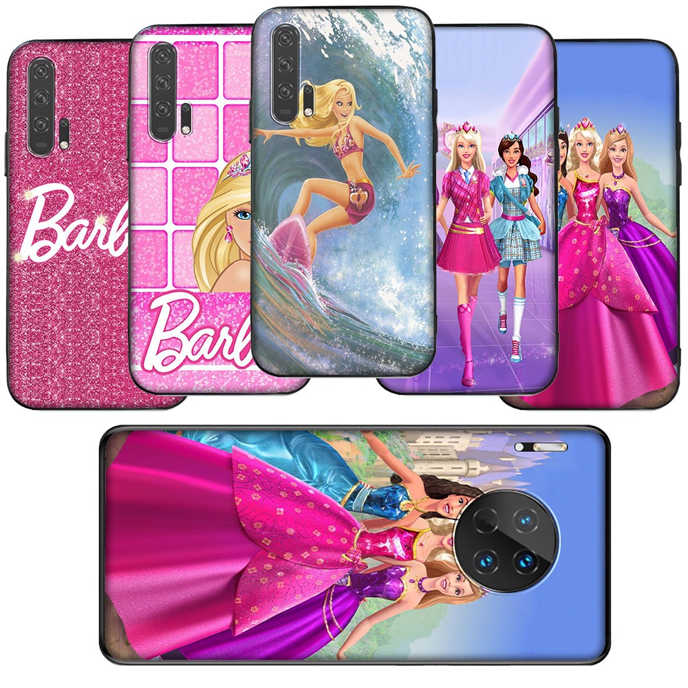 Ốp Điện Thoại Silicon Tpu Mềm Hình Anime Barbie And The Secret Door Cho Huawei Y6P Y6 2018 Y7 Y9 Prime 2019 Pro Zt6