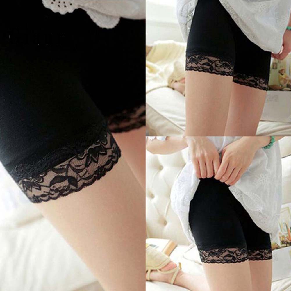 Quần an toàn phối ren mặc trong váy cho nữ