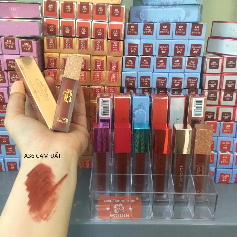 Son kem HANDMADE A36 cam đất ( thiết kế son BLack ver7 )