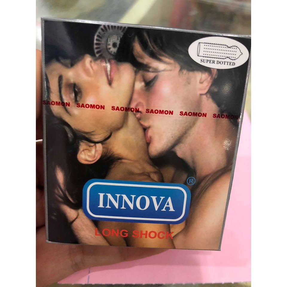 Bao Cao Su Chống Xuất Tinh Sớm Gân Gai INNOVA Vàng - 12 chiếc