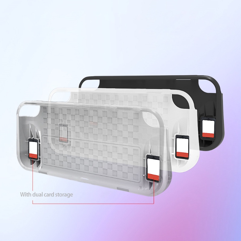 Ốp TPU Trong Suốt Chống Trầy Xước Cho Máy Chơi Game Switch OLED