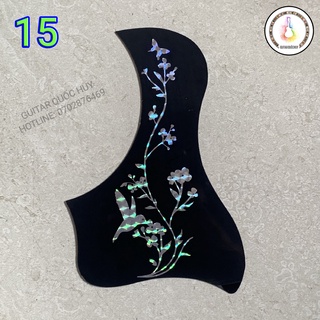 [15 MẪU] Miếng dán chống xước dán thùng đàn Guitar - trang trí đàn Guitar