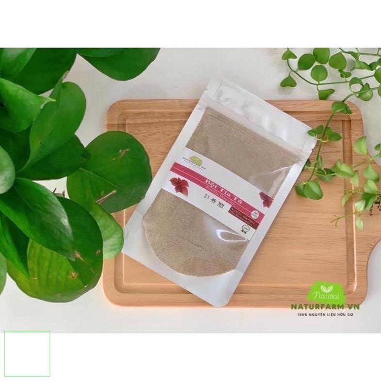 100gr Bột Lá Tía Tô sấy lạnh nguyên chất 100%