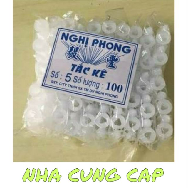 100 TACKE NHỰA 6,8,10,12