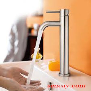 VÒI LAVABO LẠNH INOX 304 - 20CM
