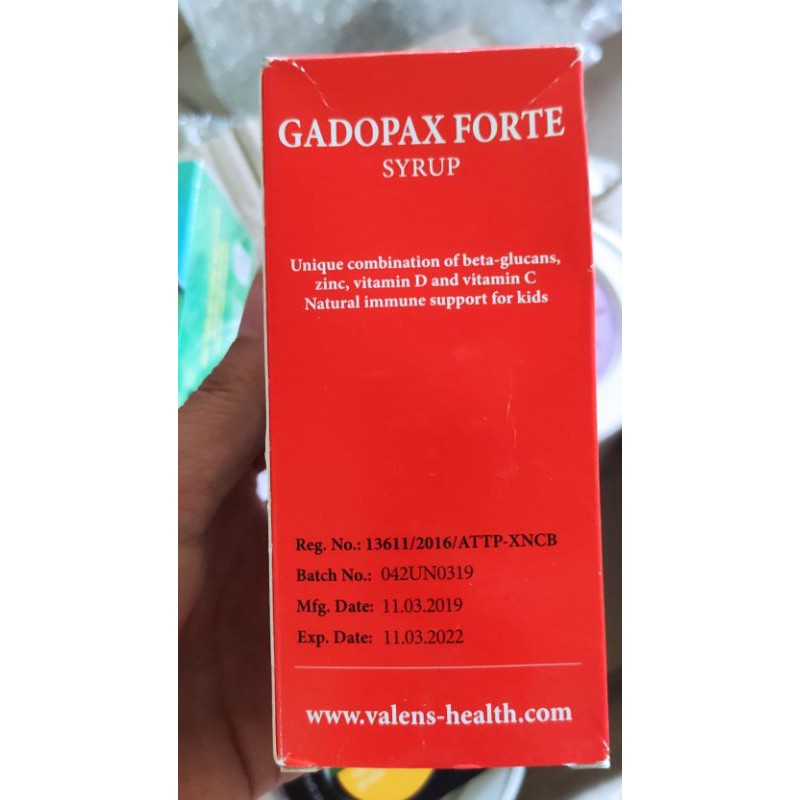 GADOPAX Forte - Tăng miễn dịch cho bé ( Nhập khẩu Châu Âu )