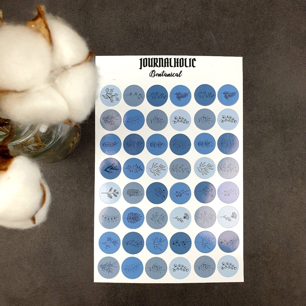 Sticker Round Pastel Collection Journalholic