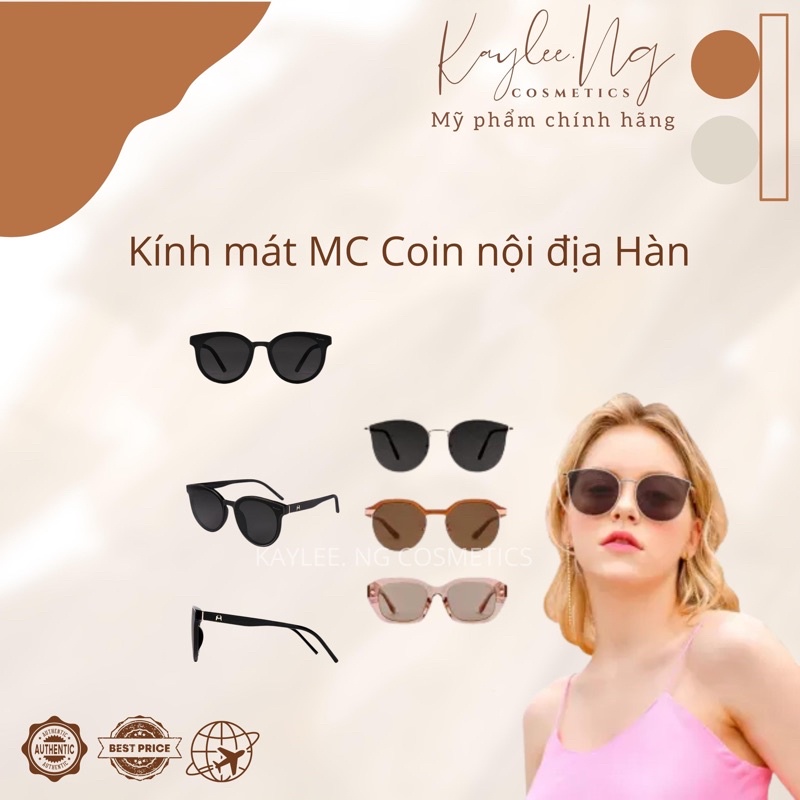 KÍNH MÁT THỜI TRANG MC COIN CỦA HÀN