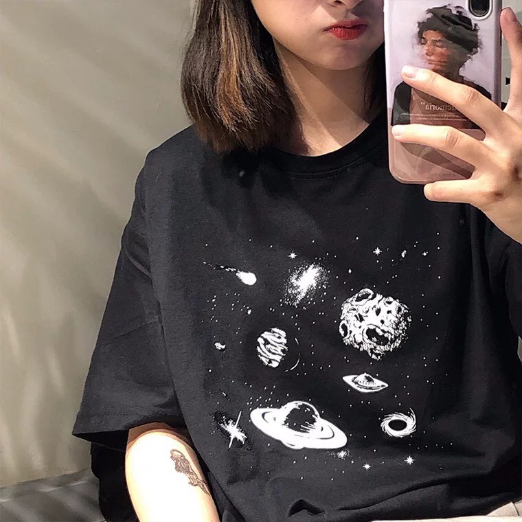 Áo thun tay ngắn UNISEX cotton co giãn 4 chiều TS353
