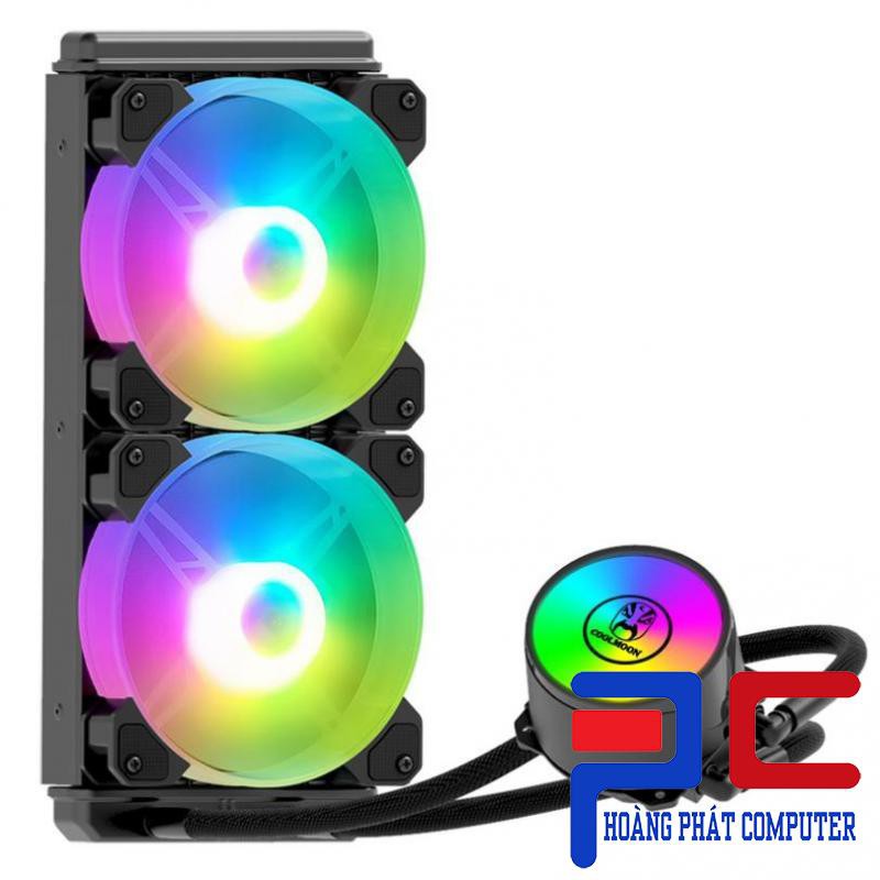 Tản Nhiệt Nước AIO Coolmoon ICEMOON 240 RGB | CHÍNH HÃNG