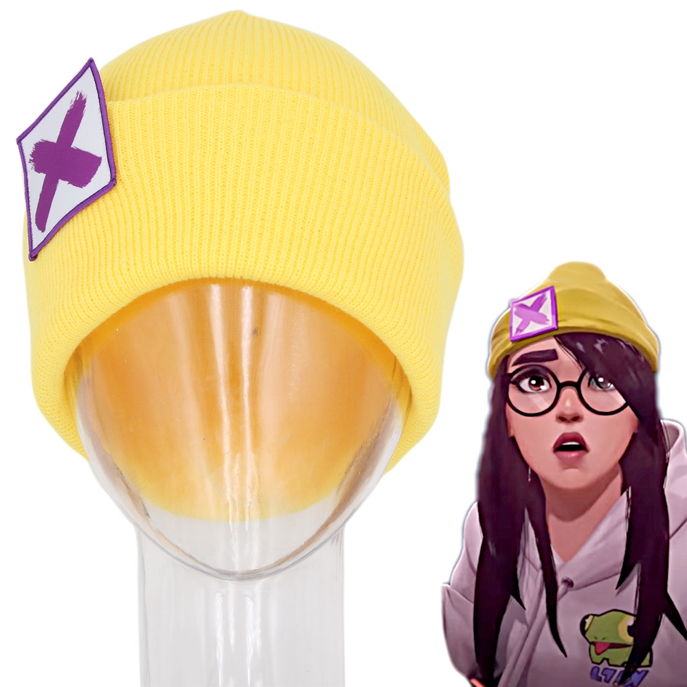 Mũ beanie Dệt Kim Hóa Trang Nhân Vật game killjoy Phong Cách hip hop Cho Nam Và Nữ