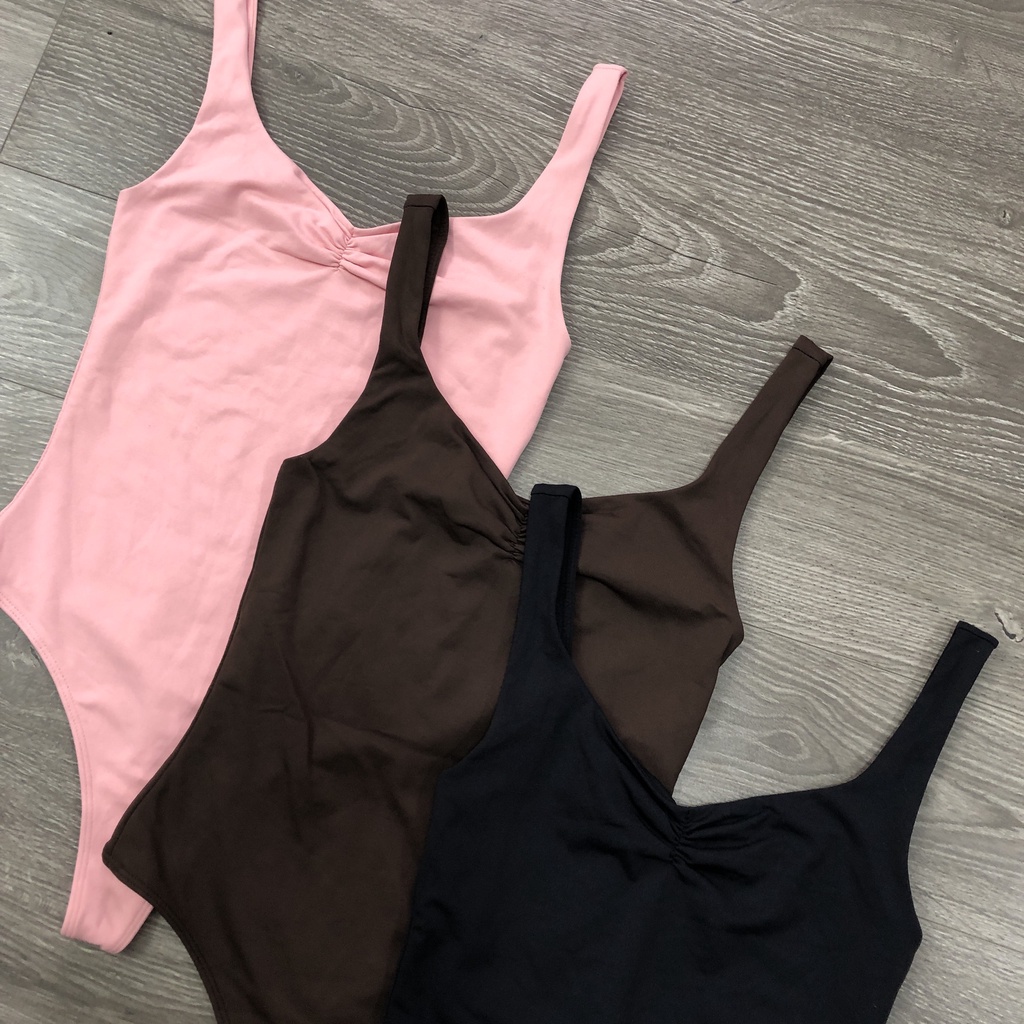 Bodysuit Wilfreddd Nhún Cổ Kami