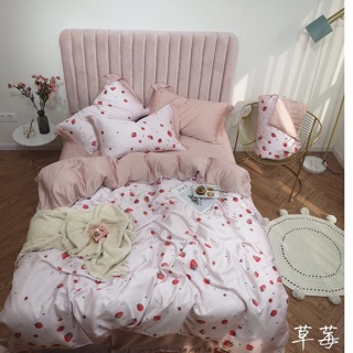 Chăn ga gối lụa Tencel cao cấp, set vỏ chăn (nhiều mẫu)