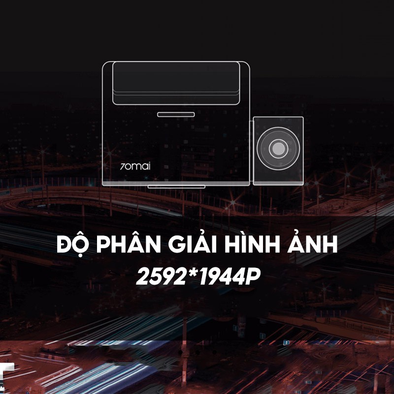 Camera Hành Trình Ô tô Xiaomi 70mai Dash Cam 70 Mai Lite D08 Chính Hãng Full HD 1080P