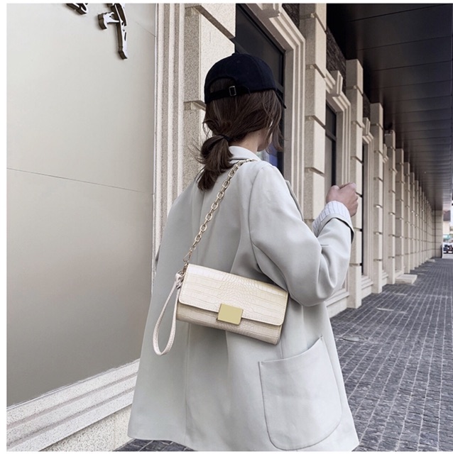 Ví kẹp nách đeo được 3 kiểu giá yêu S048