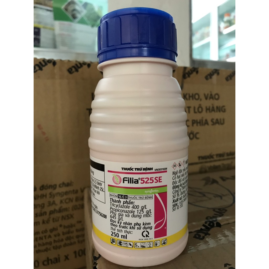Thuốc trừ bệnh đạo ôn lá và cổ bông FILIA 525SE/250ML