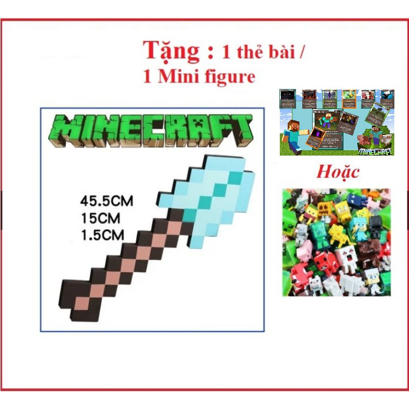 Xẻng kim cương minecraft