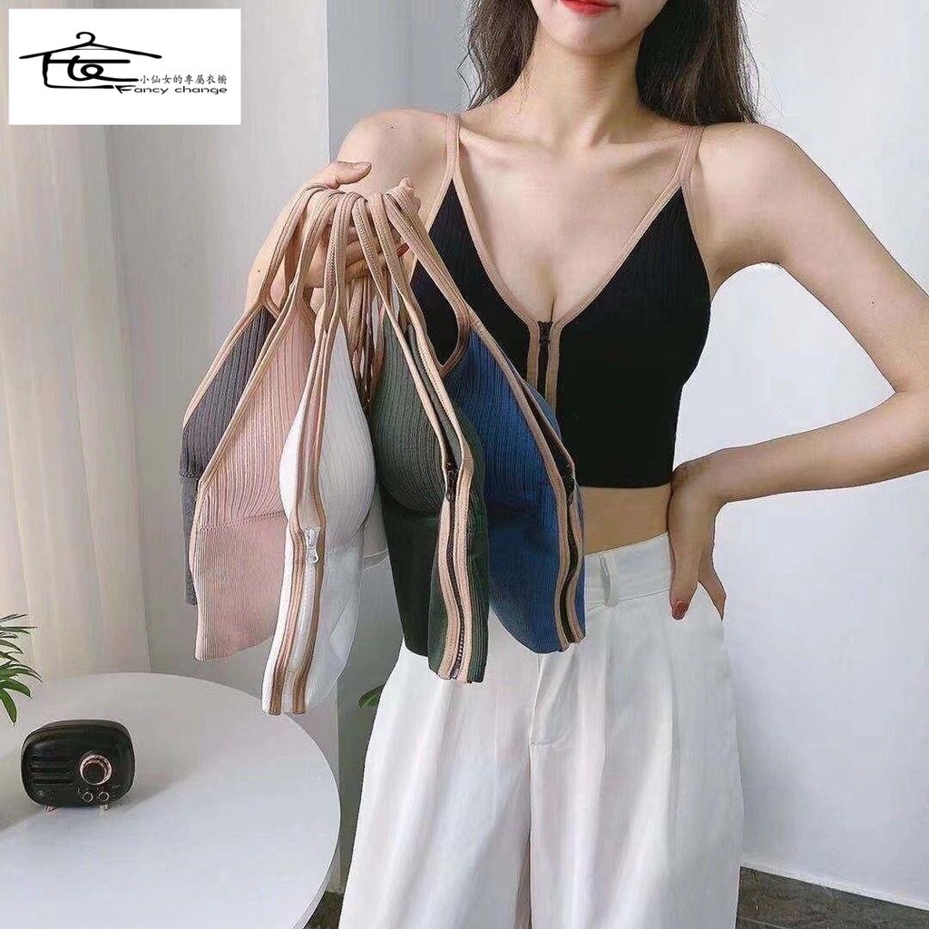 Áo Ngực Không Gọng Thép Phong Cách Hàn Quốc Cổ Điển Lưng Đẹp Cho Nữ