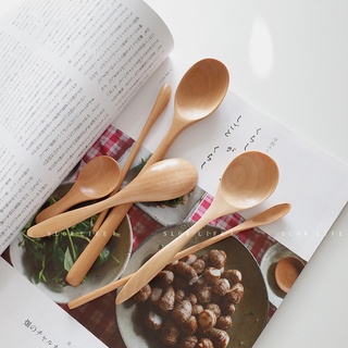 Thìa gỗ tự nhiên, thìa gia vị, thìa mật ong