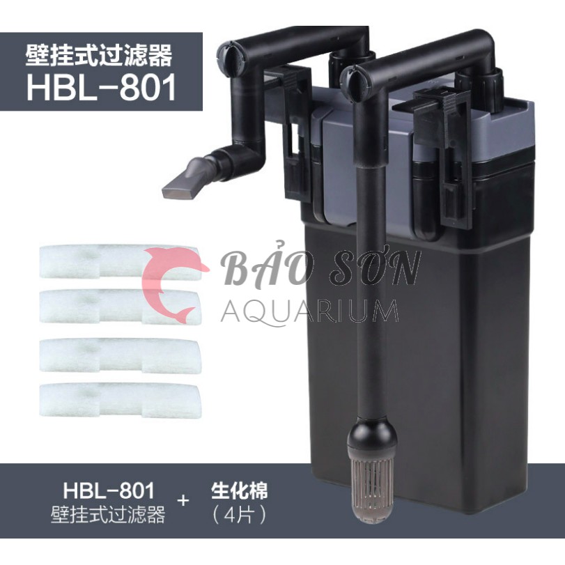 Lọc treo sunsun HBL-801, HBL-802, HBL-803 - Lọc thác bể cá