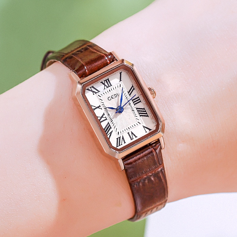 Đồng hồ đeo tay Gedi 82012 chống thấm nước kiểu dáng thời trang cho nữ