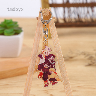 Tmdbyx   Móc Khóa Kim Loại Gắn Mặt Hình Quỷ Phong Cách Nhật Bản