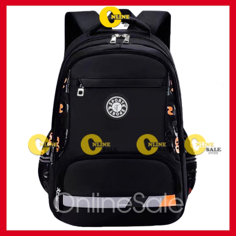 Balo học sinh nam cấp 2 cặp xách trung học con trai ba lo đi học chống thấm nước mẫu mới lớp 5 6 7 8 9