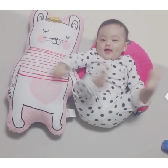 Gối ôm hình thú cưng Dream cho bé/ Gối tựa thú cưng Dream cho bé Bonitabebe nhập khẩu Hàn Quốc
