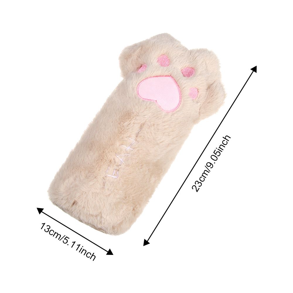 Túi đựng bút hình chân mèo nhồi bông dễ thương