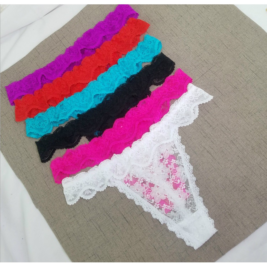 Quần lót nữ sexy lọt khe ren bèo, trẻ trung, thoải mái, thoát mát (MS 03010) Anna Shop