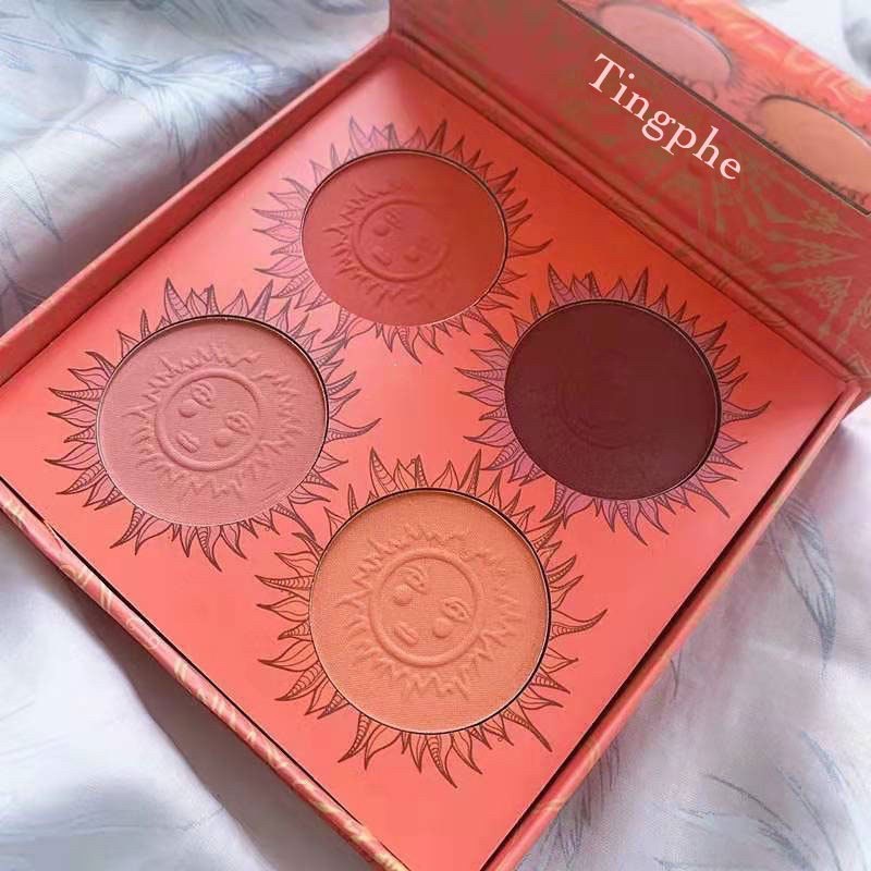 Phấn mắt má 4 ô to Fuleiz nội địa trung makeup cực dễ | BigBuy360 - bigbuy360.vn