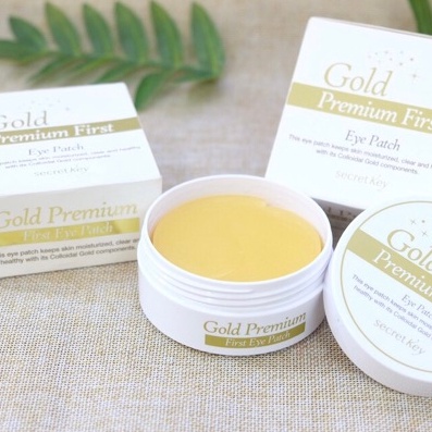 Mặt Nạ Dưỡng Mắt Secret Key Gold Premium First Eye Patch