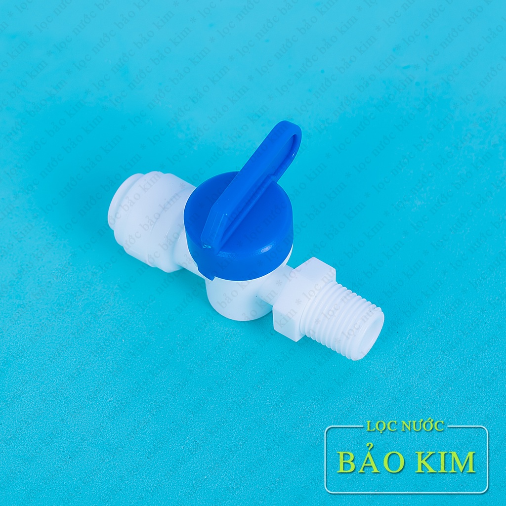 Van khóa ren 13 (1/4) ra dây 10 (3/8) hoặc dây 6 (1/4) - nối nhanh