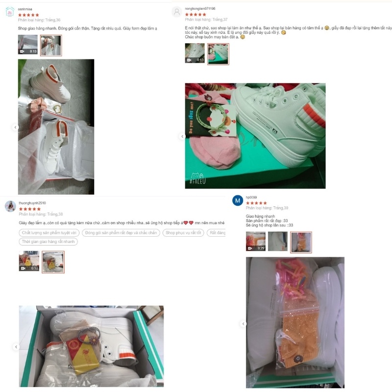 Giày thể thao nữ, giày độn đế nữ đế bằng bánh mì da mềm màu đen trắng năng động trẻ trung hot trend đẹp DVT 1017705