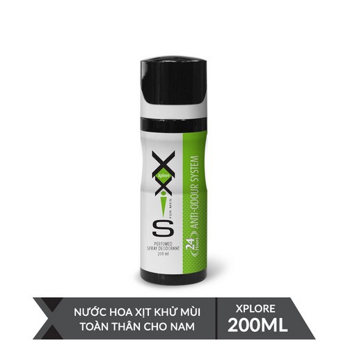 Nước hoa xịt khử mùi toàn thân cho nam XXIS 200ml