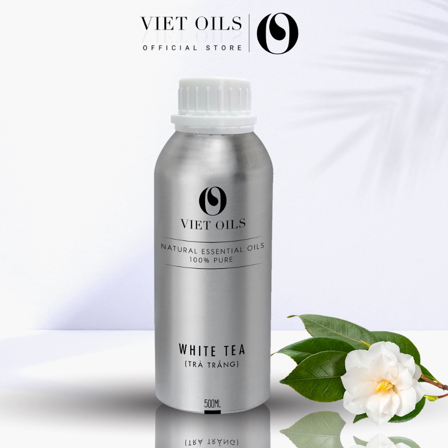 Tinh Dầu Trà Trắng xông phòng, Spa - Viet Oils Dung Tích Lớn 500ml