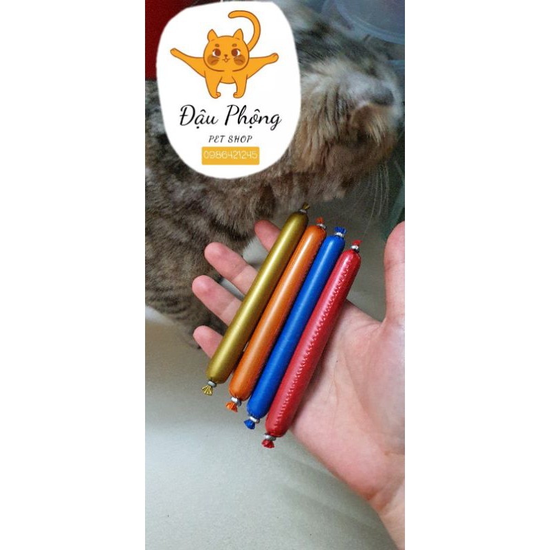 Xúc xích, Xúc xích chó mèo có thể ăn liền đồ ăn vặt