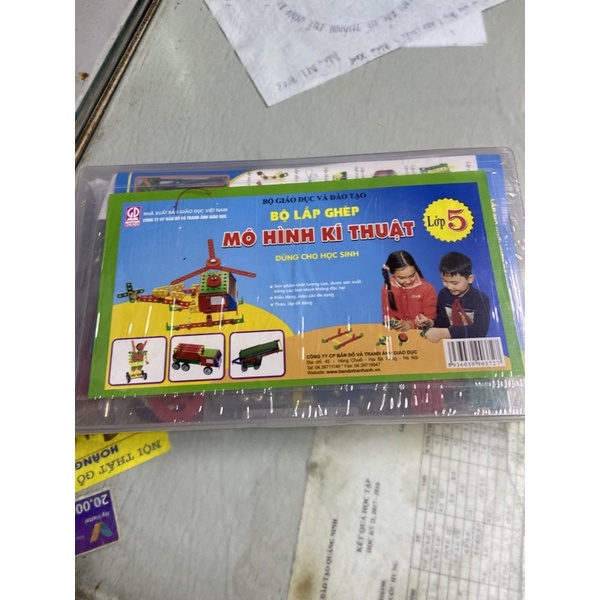 Bộ lắp ghép mô hình kĩ thuật lớp 4/5 - theo chương trình SGK mới 2023