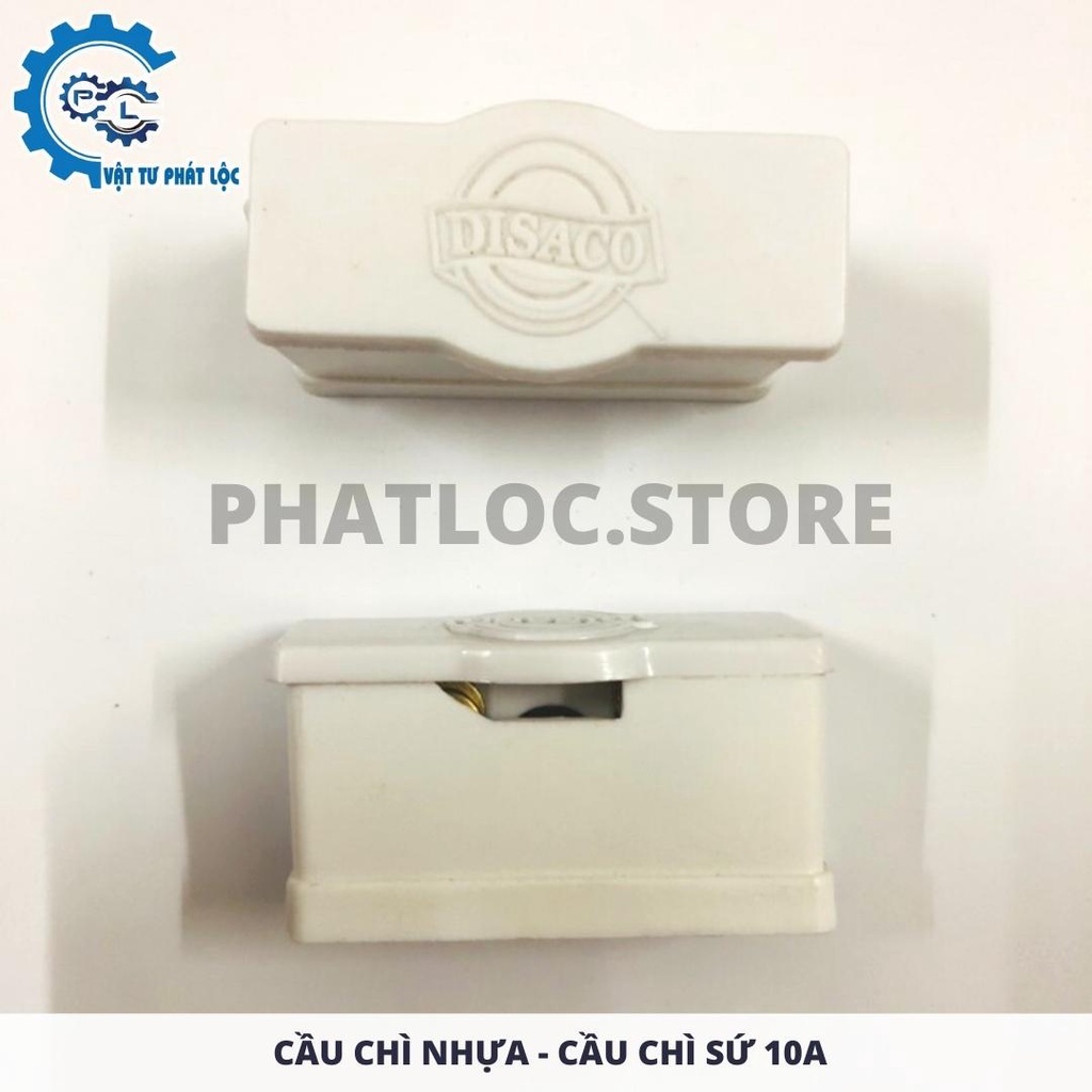 Cầu Chì Nhựa - Cầu Chì Sứ 10A - Cầu Chì Âm