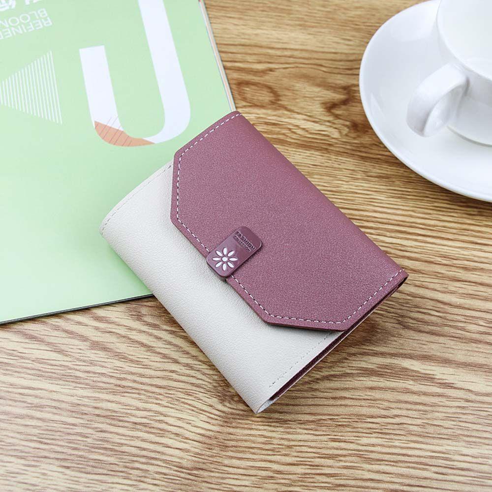 Ví Nữ Da PU Thiết Kế Đáng Yêu Giá Đỡ