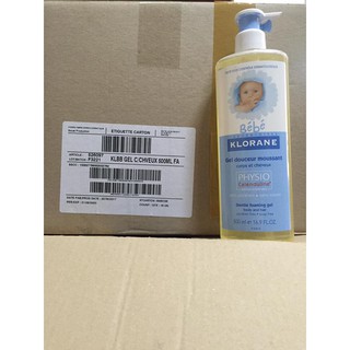 Sữa tắm gội Klorane chai lẻ 500ml
